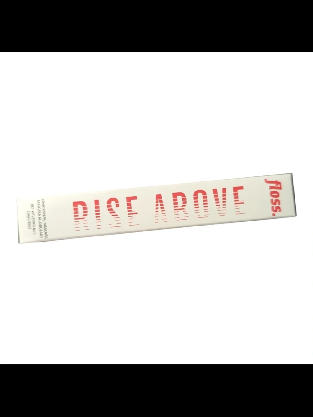 FLOSS Rise Above Lengthening Mascara Black Full Size NIB